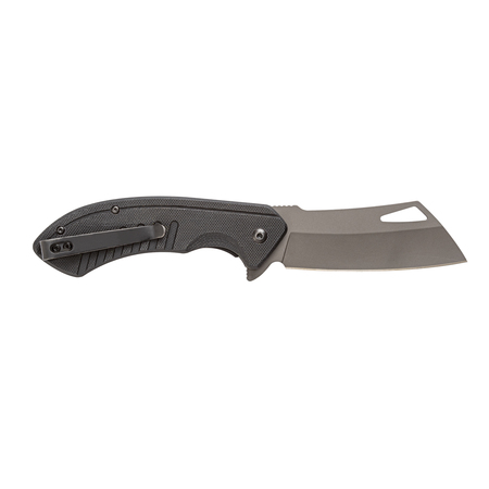 Smiths Rally Titanium Finished Cleaver Blade - G10 Black 51138